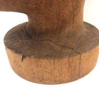 I Call Her Helmet Head, Giant Carved Head