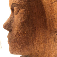 I Call Her Helmet Head, Giant Carved Head