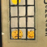 Halloween Comrades, Old Kid Made Paper Cut Drawing