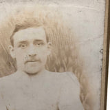 C. 1880s British Cabinet Card of Handsome Young Strongman