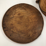 Antique Bentwood Lidded Pantry Box with Bail Handle