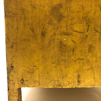 Wonderful Old Doll Bed in Original Yellow Paint