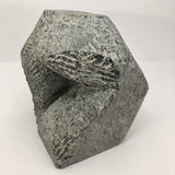 Unsigned Abstract Limestone Sculpture