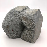 Unsigned Abstract Limestone Sculpture