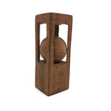 Large, Substantial Ball in Cage Carved Whimsy