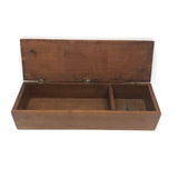 F.E. Dean's 1906 Handmade Wooden Box with (Subtle) Pinprick Decoration