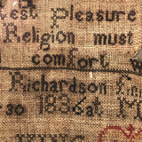 SOLD Mary Richardson's 1836 Jam Packed Sampler