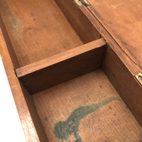 F.E. Dean's 1906 Handmade Wooden Box with (Subtle) Pinprick Decoration