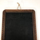 Antique Schoolhouse Slate "Silent" Chalkboard