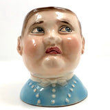 Baby Blue Vintage Avon Ware "Fat Boy" Milk Jug