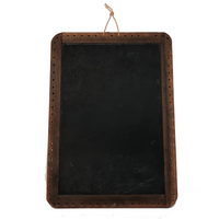Antique Schoolhouse Slate "Silent" Chalkboard