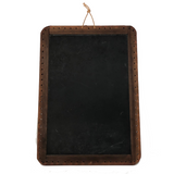 Antique Schoolhouse Slate "Silent" Chalkboard