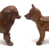 Marvelous Pack of Hand-carved Dogs - A Spectrum of Species! Sold Individually