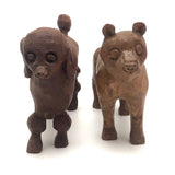 Marvelous Pack of Hand-carved Dogs - A Spectrum of Species! Sold Individually