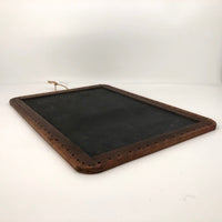 Antique Schoolhouse Slate "Silent" Chalkboard