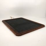Antique Schoolhouse Slate "Silent" Chalkboard
