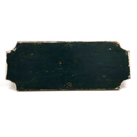 Visitors Parking Old Black and White Hand-painted Wooden Sign
