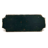 Visitors Parking Old Black and White Hand-painted Wooden Sign