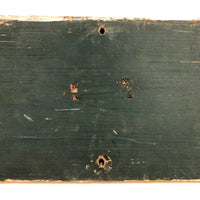 Visitors Parking Old Black and White Hand-painted Wooden Sign