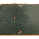 Visitors Parking Old Black and White Hand-painted Wooden Sign