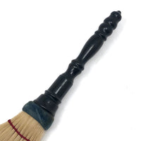 Pretty Victorian Clothes Brush with Blue Velvet Wrap