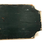 Visitors Parking Old Black and White Hand-painted Wooden Sign
