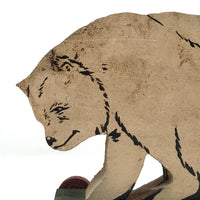 Sweet Old Polar Bear Pull Toy