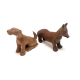 Marvelous Pack of Hand-carved Dogs - A Spectrum of Species! Sold Individually