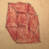 Helen Dayton's 1899 Notebook with School Work, Paper Dolls, Color Drawings, etc.