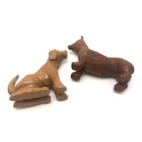 Marvelous Pack of Hand-carved Dogs - A Spectrum of Species! Sold Individually
