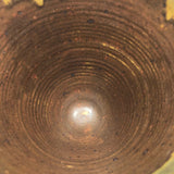 Earthy Ikebana-type Studio Pottery Vase or Bowl With Painterly Glazing