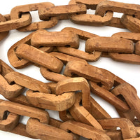 Super Chunky 55 Inch Carved Whimsy Chain