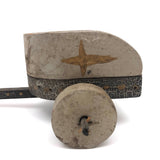 Folk Art Circus Cart with Stars