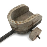 Folk Art Circus Cart with Stars