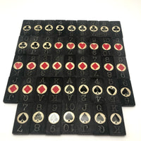 Gorgeous Old Poker Dominoes, Partial Set