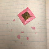 Helen Dayton's 1899 Notebook with School Work, Paper Dolls, Color Drawings, etc.