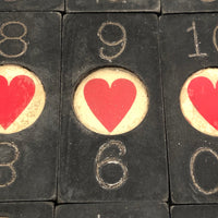 Gorgeous Old Poker Dominoes, Partial Set