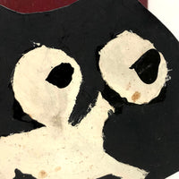 Felix the Cat Hand-painted Little Folk Art Tin Wall Box