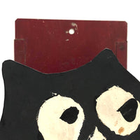 Felix the Cat Hand-painted Little Folk Art Tin Wall Box