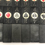 Gorgeous Old Poker Dominoes, Partial Set