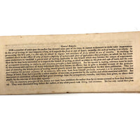 Lovely and Very Rare Wrifford's 1813 New System of Penmanship Instruction Booklet