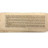 Lovely and Very Rare Wrifford's 1813 New System of Penmanship Instruction Booklet