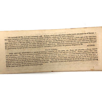 Lovely and Very Rare Wrifford's 1813 New System of Penmanship Instruction Booklet