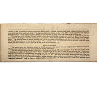 Lovely and Very Rare Wrifford's 1813 New System of Penmanship Instruction Booklet