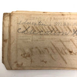 Lovely and Very Rare Wrifford's 1813 New System of Penmanship Instruction Booklet