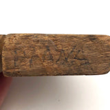 Pair of Carved Toy Guns - Pistol + Revolved