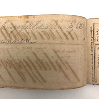 Lovely and Very Rare Wrifford's 1813 New System of Penmanship Instruction Booklet
