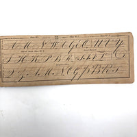Lovely and Very Rare Wrifford's 1813 New System of Penmanship Instruction Booklet