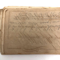Lovely and Very Rare Wrifford's 1813 New System of Penmanship Instruction Booklet