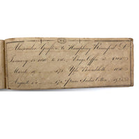 Lovely and Very Rare Wrifford's 1813 New System of Penmanship Instruction Booklet